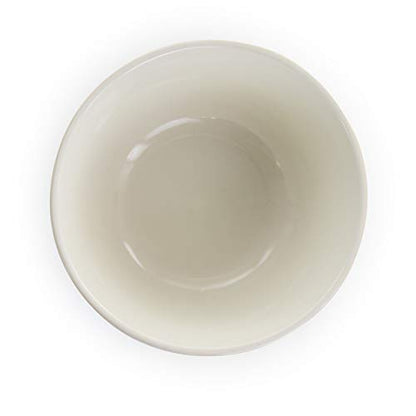 Elama Round Decorated Stoneware Scallop Embossed Dinnerware Dish Set, 16 Piece, Luna - color: Luna