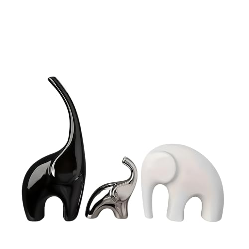 XINXUAN 3PCS Elephant Ornament- Gifts for Women,Wife,Wedding Anniversary - size: A-3PCS elephant