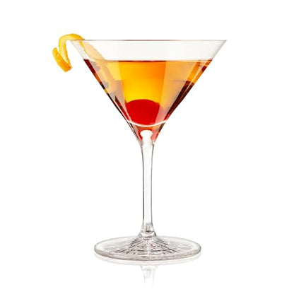 Spiegelau Perfect Serve Cocktail Glasses Set of 4 - European-Made Crystal, Dishwasher Safe, Professional Quality Cocktail Glass Gift Set - 5.8 oz - style: Perfect Serve Glasses
