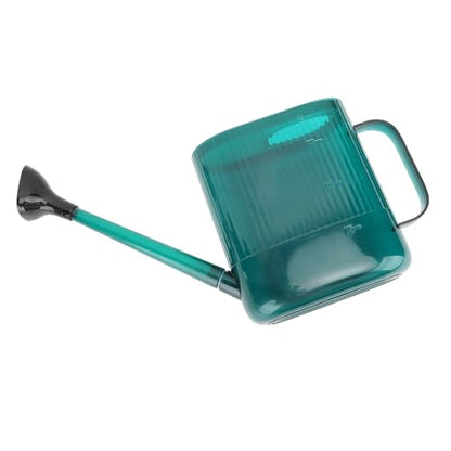 Tnfeeon Watering Can, Watering Cans Long Spout Design Wide Application for Garden Flower House Plants Home Backyard Villa Can, 1.8L Indoor Plants Garden Tools Long Spout Nan (Green) - color: Green