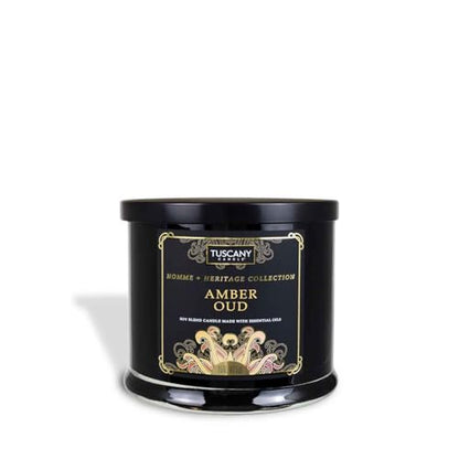 Tuscany Candle Amber Oud Scented Jar Candle, 15 oz – Homme + Heritage Collection