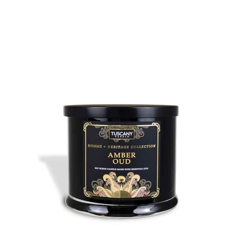 Tuscany Candle Amber Oud Scented Jar Candle, 15 oz – Homme + Heritage Collection
