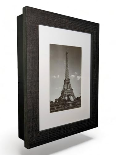 Concealment Picture Frame Hidden Gun - Secret Storage - Hidden Compartment - 8x10-5x7 - color: Black