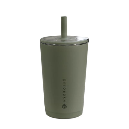 HydroJug Everyday Tumbler 14 oz, Ceramic-Lined Straw Cup, Courtyard - color: Courtyard, size: 14 Ounces