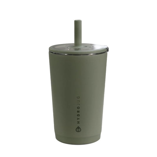 HydroJug Everyday Tumbler 14 oz, Ceramic-Lined Straw Cup, Courtyard - color: Courtyard, size: 14 Ounces