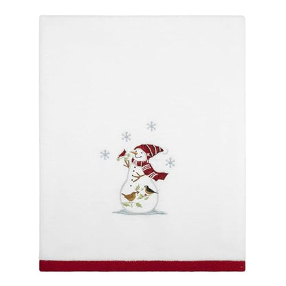 Avanti Linens - Bath Towel, Soft & Absorbent Cotton Velour, Christmas Bathroom Essentials (Holiday Cheer) - size: Bath Towel