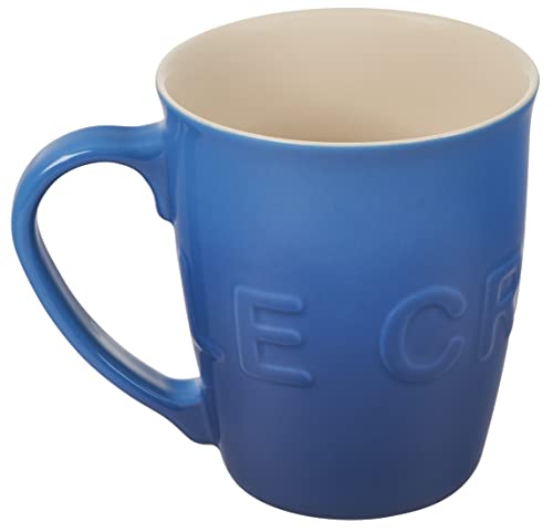 Le Creuset Stoneware Extra-Large Logo Coffee Mug, 20oz., Marseille - color: Marseille, size: 20 Ounces