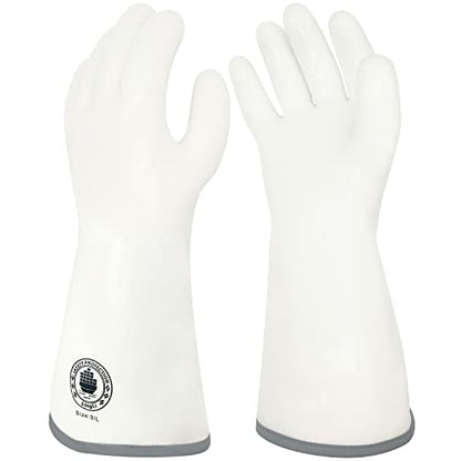 Silicone Oven Gloves, Heat Resistant Kitchen Oven Mitts, 1 Pair (7) | Food Grade, Waterproof, Easy Clean, Great for Baking, Kitchen Cooking, Grilling, Smoking, Frying, BBQ - color: White Standard, size: 7/S
