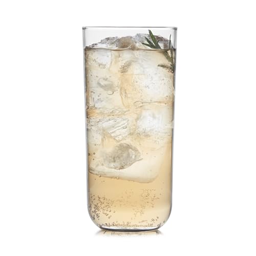 Libbey Polaris Tumbler Glasses, Axis, 17.75-ounce, Set of 8 - color: Polaris
