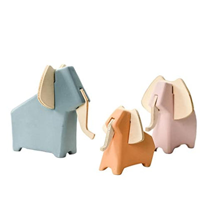 Miniature Animal Figurines Statues Ornament Home Shelf Ornaments Crafts