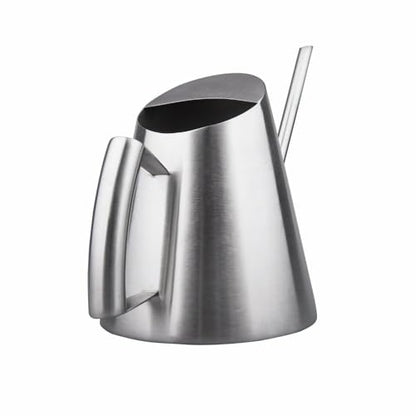IMEEA Stainless Steel Indoor Watering Can with Long Spout Modern Watering Can for Small Indoor Plants, 50oz / 1.5L Maximum Capacity