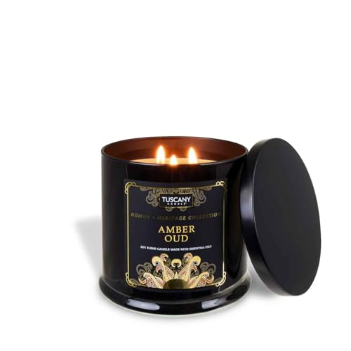 Tuscany Candle Amber Oud Scented Jar Candle, 15 oz – Homme + Heritage Collection