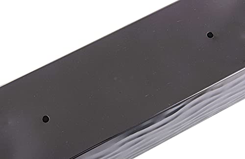 H Potter Succulent Planter Rectangular Plant Pot Flower Indoor Outdoor Window Box (Black Nickel Large) - color: Black Nickel Large