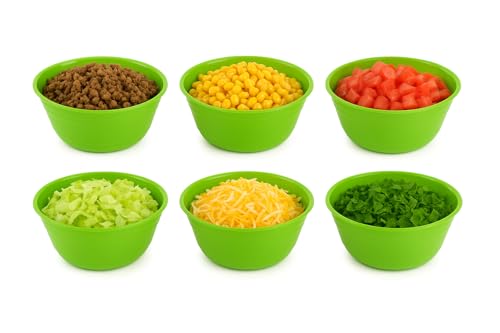 Mintra Home Snack Bowls (Small 6pk (600ml), Green) - color: Green, size: Small 6pk (600ml)