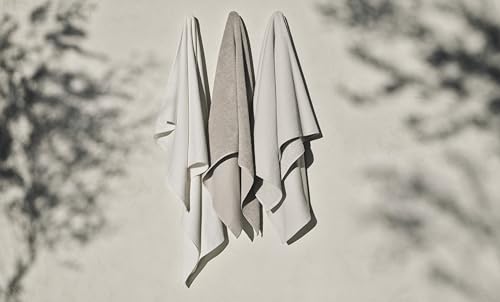 Calvin Klein - Bath Towels, Super Soft & Absorbent Cotton Towels, Oeko-Tex Certified (Eternity Solid Dusty Green, 3-Piece) - color: Eternity Dusty Green, size: 3 Pack