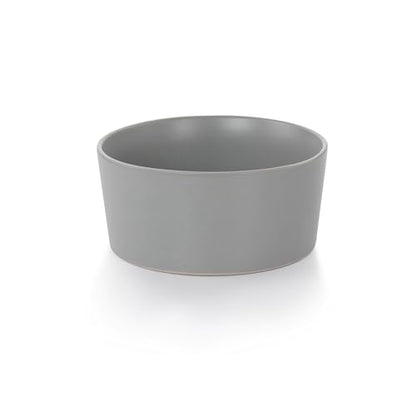 Elama Luxmatte Modern and Contemporary Stoneware Dinnerware Set in Matte, Service for 4 (16, Light Gray) - color: Light Gray