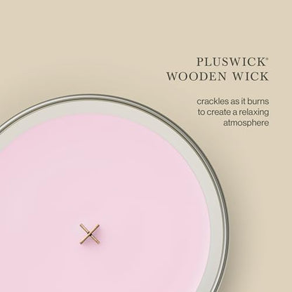 WoodWick Cherry Blossom & Vanilla Large Hourglass Scented Candle - color: Cherry Blossom & Vanilla, size: 21.5oz