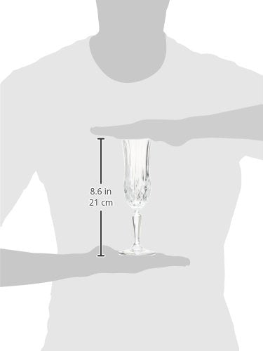 Lorren Home Trends Opera Flute, 6 Calici 13cl 4,49 oz - color: Flute
