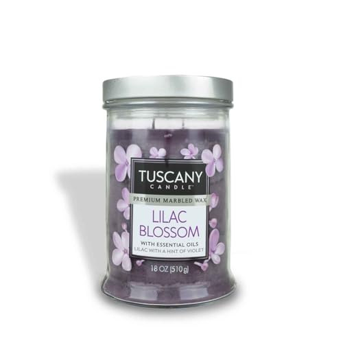 Tuscany Candle Lilac Blossom: Lilac and Violet Scented Candle, 18 oz