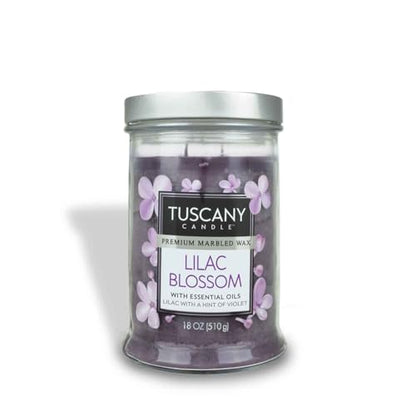Tuscany Candle Lilac Blossom: Lilac and Violet Scented Candle, 18 oz