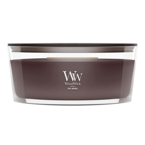 Woodwick Iris Woods Ellipse Candle - color: Iris Woods, size: 16oz