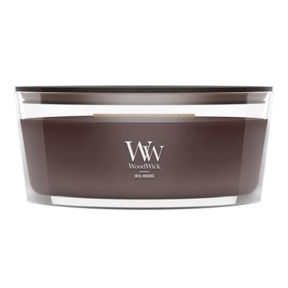 Woodwick Iris Woods Ellipse Candle - color: Iris Woods, size: 16oz