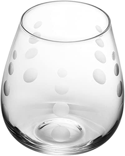 Mikasa Cheers Stemless Wine Glass, 14-Ounce, Set of 4 - size: 15 Ounces