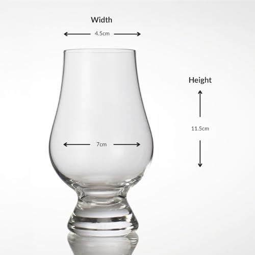 GLENCAIRN Whiskey Glass, Set of 4 in 4 Pack Gift Carton