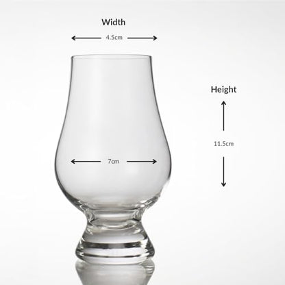 GLENCAIRN Whiskey Glass, Set of 4 in 4 Pack Gift Carton