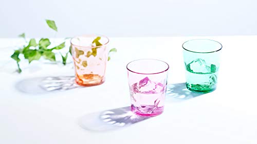 SCANDINOVIA - 13oz Unbreakable Premium Drinking Glasses Set of 6 - Made in Japan - Super Grade Acrylic Plastic - Perfect for Gifts - Dishwasher Safe - Cups Reusable Drinkware Tumblers Kids | Shatter-resistant clear SAN plastic with genuine glass-like clar