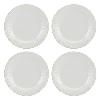 Lenox 895721 French Perle Groove Dinner Plates, Set Of 4 - style: Dinner Plates, Set of 4