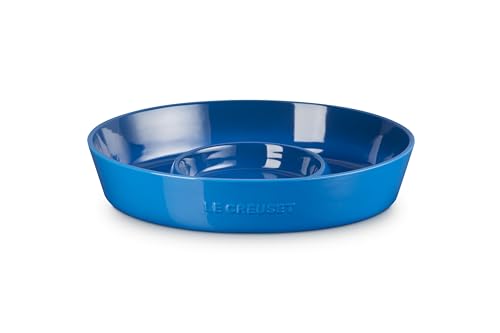 Le Creuset Stoneware Signature Oval Chip and Dip Platter, 13", Marseille - color: Marseille