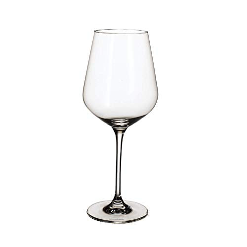 Villeroy & Boch La Divina Red Wine, Crystal Glass, Clear, 650 ml, 1 Count (Pack of 1) - style: Bordeaux goblet