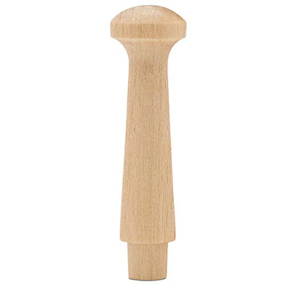 Woodpeckers Mini Wooden Shaker Pegs 1-3/4-inch w/ 3/16-inch Tenon, Pack of 50 DIY Wooden Wall Hooks, Wood Hooks for Hanging Jewelry - color: Pack of 50, size: 1-3/4 Inch Tenon