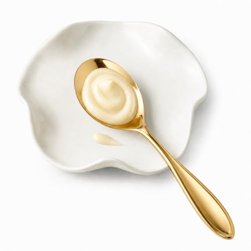 Miamolo Cute Spoon Rest for Stove Top, Ceramic Spoon Holder for Kitchen Counter, 5.3 Inches Coffee Spoon Holder Utensil Rest for Kitchen Gadget Cooking Gift Housewarming Wedding,Kitchen Decor, White - color: White