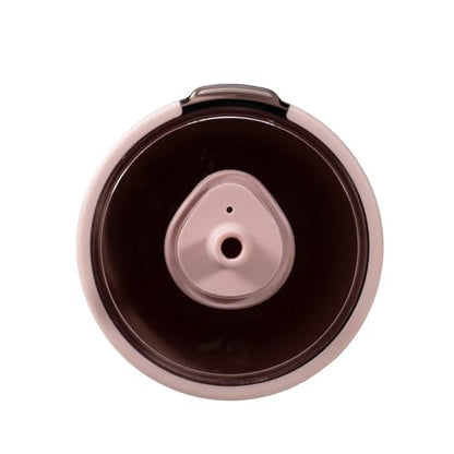 HydroJug Everyday Tumbler 14 oz, Ceramic-Lined Straw Cup, Dusty Rose - color: Dusty Rose, size: 14 Ounces