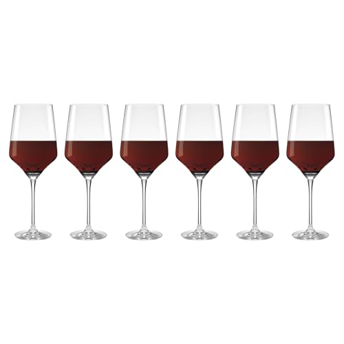 Lenox 897405 Tuscany Classics Angled Wine Glasses, Set of 6 - style: Wine Glasses