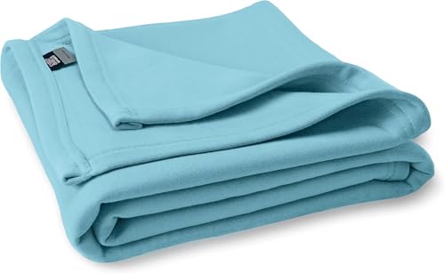 MV Sport Lightweight Sweatshirt Kids Blanket Throw – Warm & Cozy, Breathable Fleece Knit, Couch, Bed, Travel, Cold Nights, and Outdoors – Soft Lightweight Kids Throw Blankets 40" x 52", CALI Blue - color: Cali Blue, size: Kids