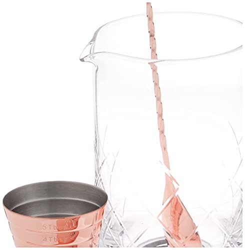 Barfly Classic Cocktail Stirring Set, Copper - color: Copper
