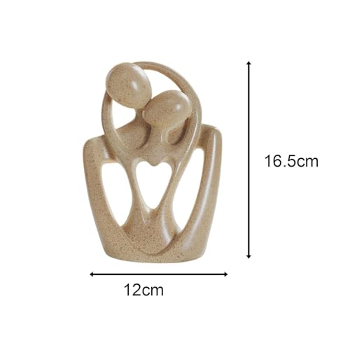 Fenteer Abstract Reader Figurine Resin Sculpture Abstract Statue Human Figurine Decor Unique Artistic Craft Suitable for Office Shelf Living Room Bedroom