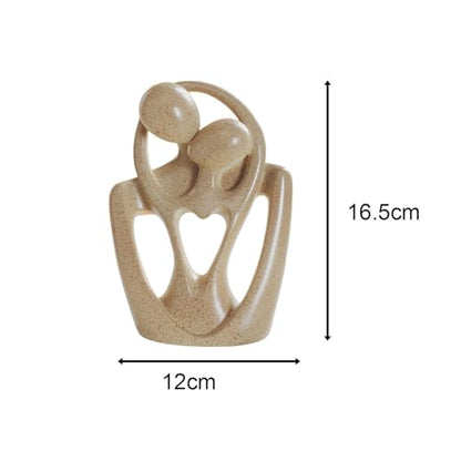 Fenteer Abstract Reader Figurine Resin Sculpture Abstract Statue Human Figurine Decor Unique Artistic Craft Suitable for Office Shelf Living Room Bedroom