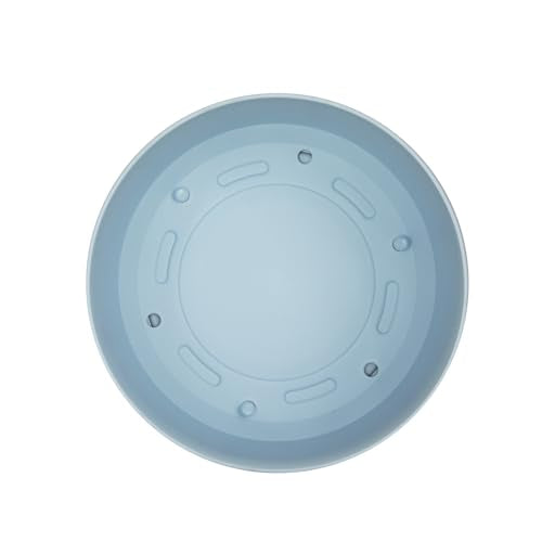 Bloem Mathers Planter w/Saucer Tray 10" Misty Blue - color: Misty Blue, size: 10"