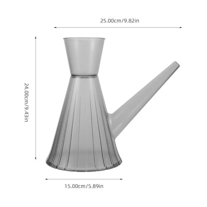 Balacoo Plant Watering Can for Indoor Plants with Long Spout, 1.3l Gray Watering Kettle for Gardening and Floral Arrangements