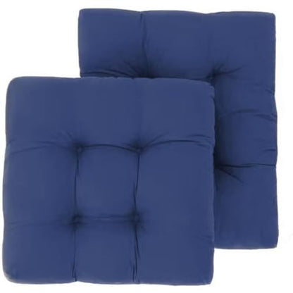 Rocking Chair Cushion, Set of Seat & Back Cushion with Ties for Indoor Rocker (Dark Coffee) - color: Dark Coffee