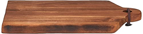Rachael Ray Pantryware Wood Cutting Board With Handle/Wood Serving Board With Handle - 14 Inch x 11 Inch, Brown | (Pack of 4) - size: 14.7"L x 11.7"W (Pack of 4)