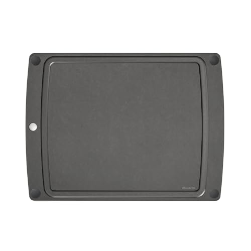 Epicurean 505-201502003 All-In- All-In-One Cutting Board with Non-Slip Feet, 19.5" x 14.5", Slate/Black - color: Slate/Black, size: 19.5"L x 14.5"W