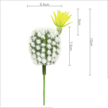 Set of 3 pcs Artificial Cactus Succulent Plants Faux Cacti Plant for Home Decor Flower Arrangement