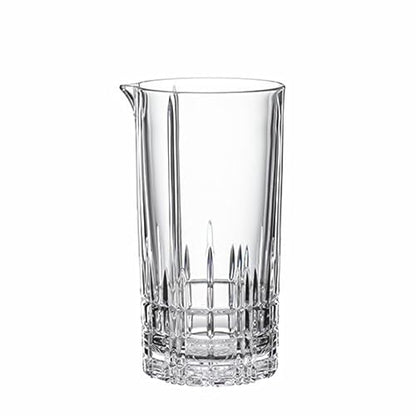Spiegelau Perfect Mixing Glass - Large European Crystal Cocktail Glassware, Dishwasher Safe, 26.5 Oz - Set of 1 - style: Mixing