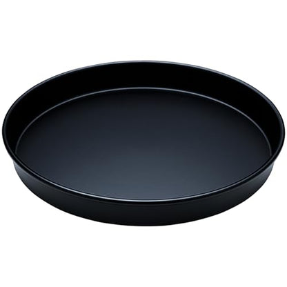 Amolliar Lazy Susan Organizer, Metal Rotating Turntable Spice Rack for Kitchen, Fridge, Cabinet, Countertop, Pantry Storage Organizer, Under Sink Organizer, Tray for Household Purpose, Black 10" 1Pack - size: Black 10'' 1Pack