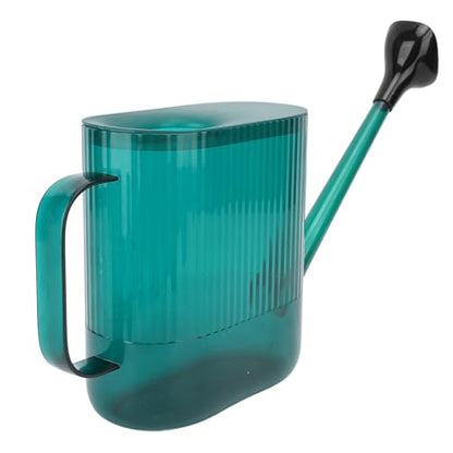 Tnfeeon Watering Can, Watering Cans Long Spout Design Wide Application for Garden Flower House Plants Home Backyard Villa Can, 1.8L Indoor Plants Garden Tools Long Spout Nan (Green) - color: Green